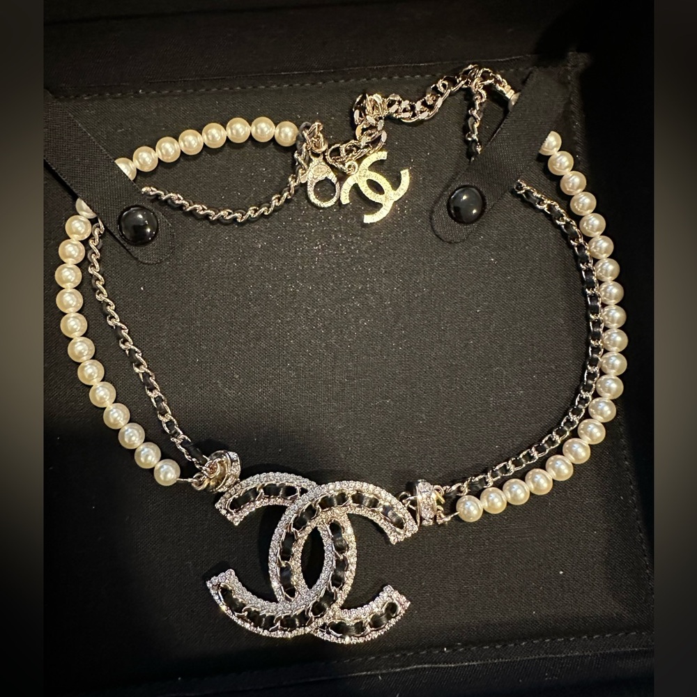 Chanel two strand choker
